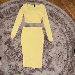 2 piece skirt set
